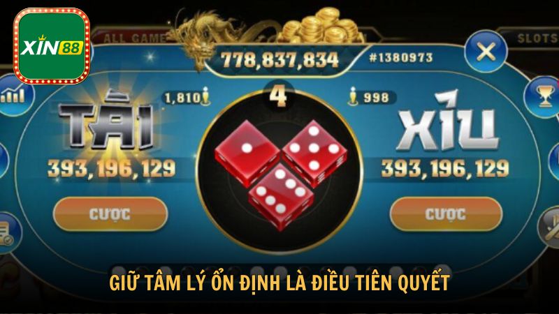 Giữ tâm lý ổn định là điều tiên quyết