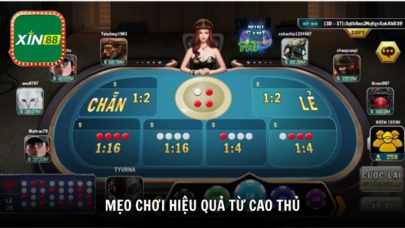 Mẹo chơi hiệu quả từ cao thủ sau khi đã nắm hướng dẫn chơi casino online
